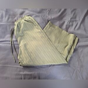 SHEIN Curve Olive Elastic Waist Pants